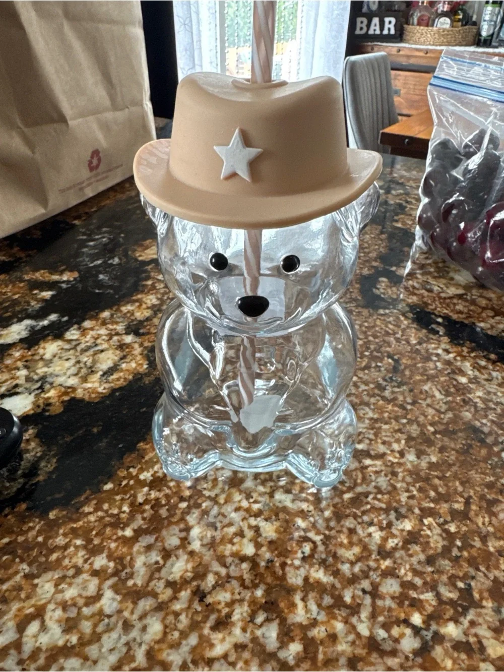 white star adorable clear